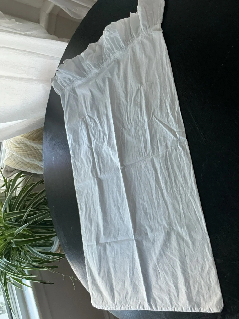EUC Simply Shabby Chic Crisp White Sham